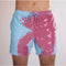 Discoloration Swimming Beach Shorts When Exposed To Water