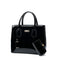 Patent leather bag